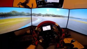 KartKraft in a Shifter Kart Simulator