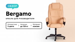 Обзор кресла для руководителя Bergamo