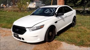 2014 Ford Taurus SEL Interceptor AWD, Lot 24