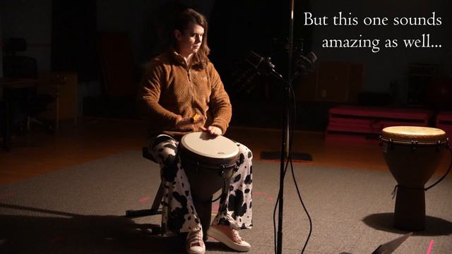 Djembe 16" vs 14" COMPARISON. Does size matter? смотреть онлайн