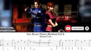 How to Play: Secure Place | Resident Evil 2 Save Room Theme [Fingerstyle Guitar Tab]