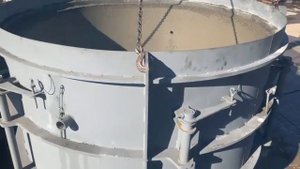 Вибропресс для производства ЖБИ (колодезных) колец 2 метра ЛВК-2000