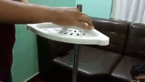 How to set multi corner shelf rack.