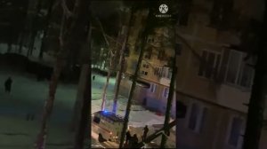 Пожар в Чернецком Чехов-7 Московская область