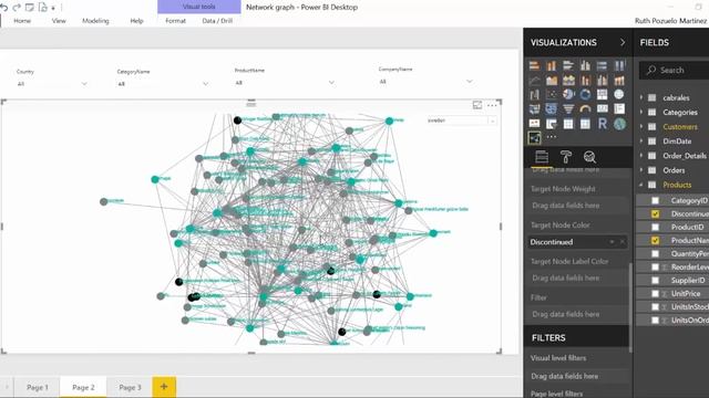Network Navigator visual in Power BI Desktop