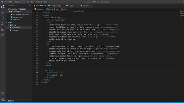 Как закомментировать код в html, css, js. Урок 8