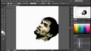 QUICK ARTWORK OF MANNY PACQUIAO-ADOBE ILLUSTRATOR/ADOBE PHOTOSHOP / PENCIL AND BRUSH