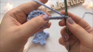 ВЯЖЕМ ИГРУШКИ НА ЁЛКУ: ЗВЕЗДОЧКА из трикотажной пряжи | для начинающих