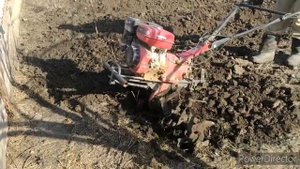 Мотоблок Weima WM1100 D  12 л.с. Вспашка огорода.