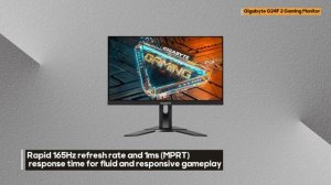 Gigabyte G24F 2 Gaming Monitor (Review)