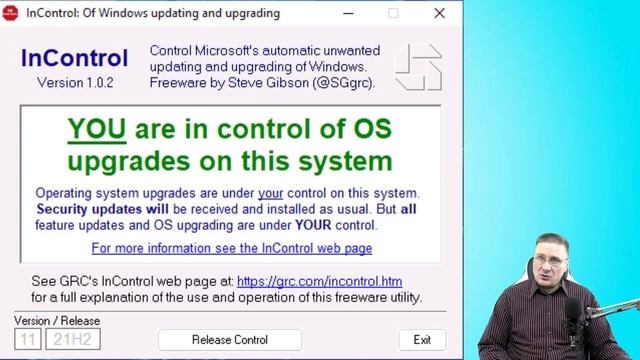 InControl — программа для запрета обновления Windows 11 или Windows 10 до новой версии смотреть онлайн
