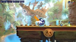 Самое долгое комбо на косе. Brawlhalla