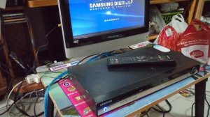 SAMSUNG DVD PLAYER DVD-HD860 ขายเครื่องเล่นดีวีดีซัมซุง ขาย DVD SAMSUNG ใช้งานได้ปรกติ พร้อมรีโมท