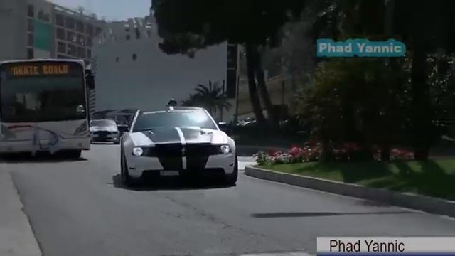 LOUD Ford Mustang Shelby GT500 и Mustang GT's в Монако! смотреть онлайн