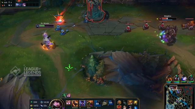 Полный Гемплей Доктора Мундо [league of legends]