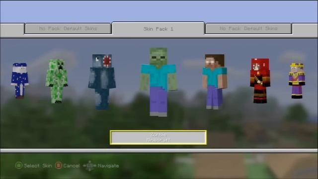 Minecraft Skin Pack 1 - All skins preview (NEW DLC) смотреть онлайн