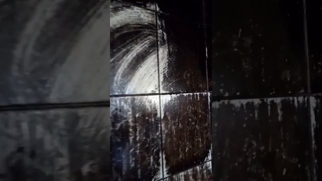 Как отмыть плитку после пожара!.