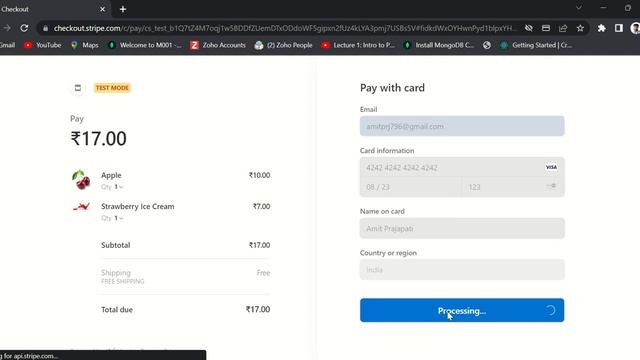 Restaurant E-commerce website React JS, Firebase, Redux, Stripe, Tailwind CSS | Full Stack Project