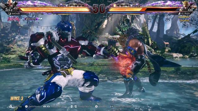 Tekken 8 ▰ JOE CRUSH (Jack-8) VS LIL_MAJIN (King) | High Level Gameplay