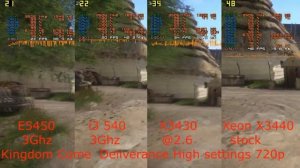 Xeon E5450 vs i3 540 vs Xeon X3430 vs X3440 + GTX 970 Low-High settings 720p/1080p in 16 games