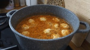 ЛЕТНИЙ СУП С КУРИНЫМИ ТЕФТЕЛЯМИ