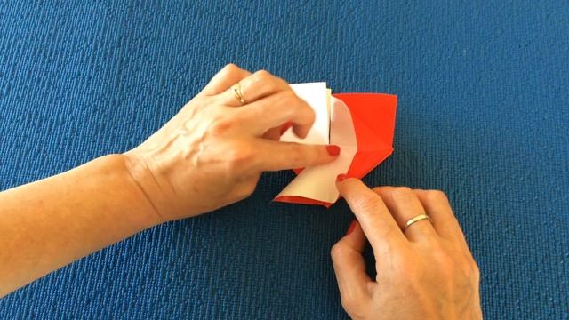 Оригами лотос украшение для открытки || Поделки из бумаги своими руками || смотреть онлайн