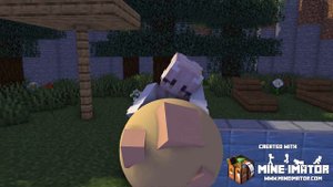 minecraft vore part1 (events in the pool)