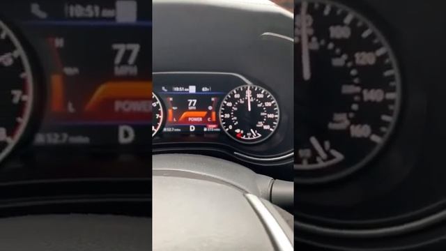 2022 Nissan Maxima SR traction control off 0 to 100 in sport