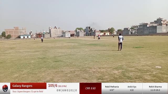 Live Cricket Match | Galaxy Rangers  vs Superchargers 71 | 03-Apr-22 03:26 PM 20 overs | SUPERB 6 C