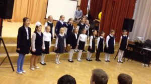 Школа 830 Песня ко Дню Учителя:) 3 класс