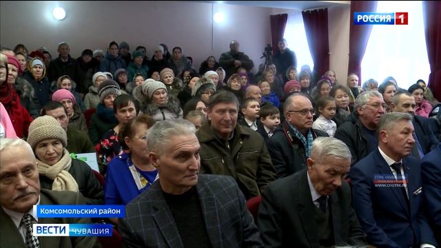 В селе Шерауты Комсомольского района открылся сельский клуб смотреть онлайн