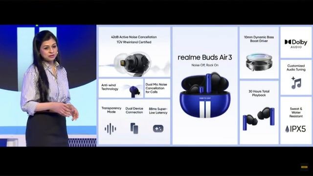 Realme Buds Q2S & Realme Buds Air3 Blue Launch Event in Just 2 mins #RealmeBudsQ2S #RealmeBudsAir3 смотреть онлайн