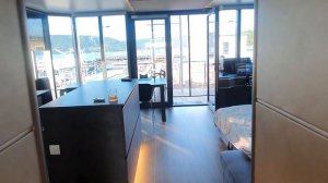 Хаусбот строительство. Houseboat 9