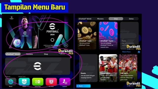 UPDATE NOW! PERUBAHAN EFOOTBALL 2024 MOBILE SETELAH UPDATE DARI EFOOTBALL 2023 MOBILE смотреть онлайн