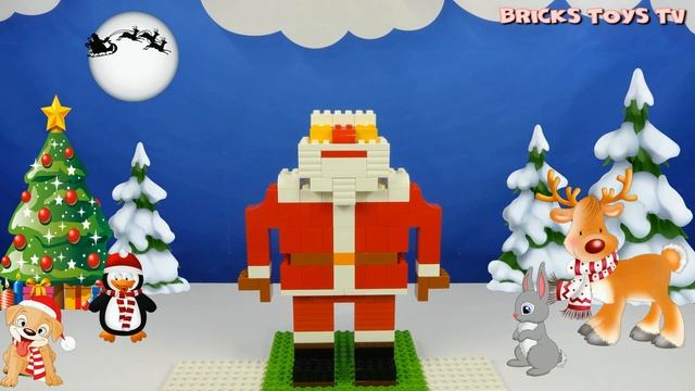 Строим из Lego Duplo Lego Duplo Santa Claus Christmas New year!  Лего Дупло Дед Мороз Новый год