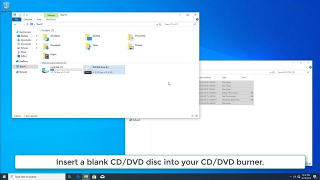 How to burn a DICOM CD with RadiAnt DICOM Viewer CD/DVD on Windows 10 смотреть онлайн