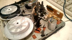 SONY SLV-X711 профилактика и ремонт часть 2