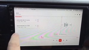 Результат подключения штатного микрофона Kia Rio 4 к Teyes cc2plus