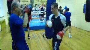 Бокс.тренировка на лапах взрослые и дети. 54 (тренер Конкин И.) FIGHTME.RU