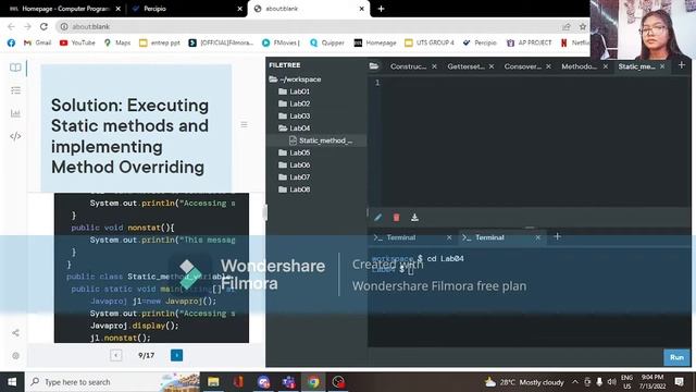 JAVA NOVICE- Working with Classes that implements Methods and Method Overloading смотреть онлайн