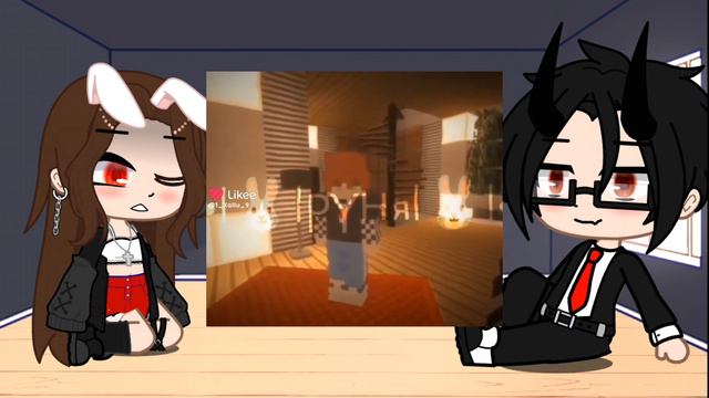 реакция 🖤Но Руня стала игрушкой Дьявола 🌺 на Руню🐰 смотреть онлайн