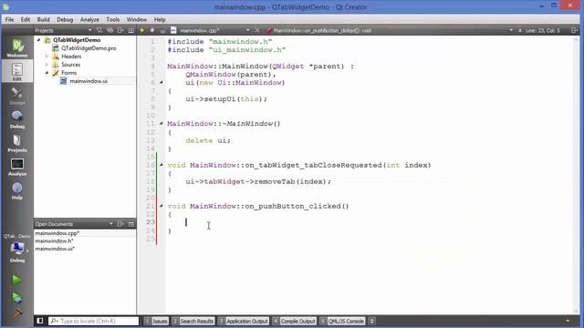 Qt Tutorials For Beginners 28 - QTabWidget