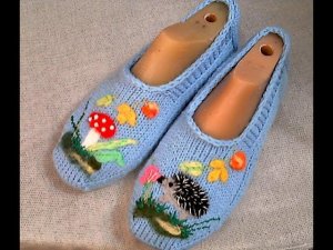 Следки спицами от мыска Просто,Быстро Без швов