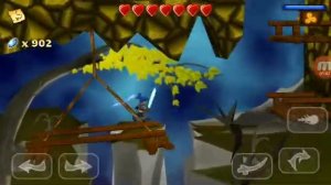 The Greyhedge Crossing walkthrough with all treasures of Swordigo