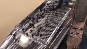 Вибросито из нержавейки ВО-1Н для сыпучих материалов