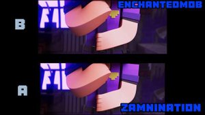 ENDING A vs B "Purple Girl" (I'm Psycho) - Minecraft Animation Music Video