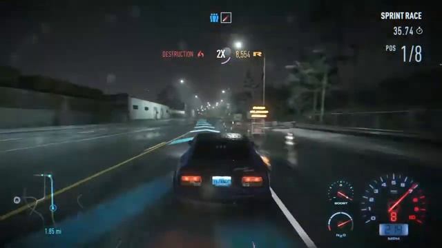 NFS 2015 Nissan Fairlady 240Z vs Porsche 911 RSR смотреть онлайн