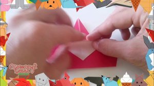 Оригами. Как сделать Дед-мороза из бумаги? Origami. How to Santa of paper? 