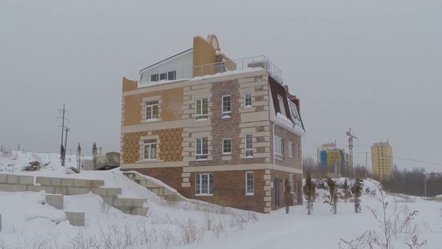 КП "Баден-Баден".  Февраль 2019 года. Новостройки. Нижегородская область.