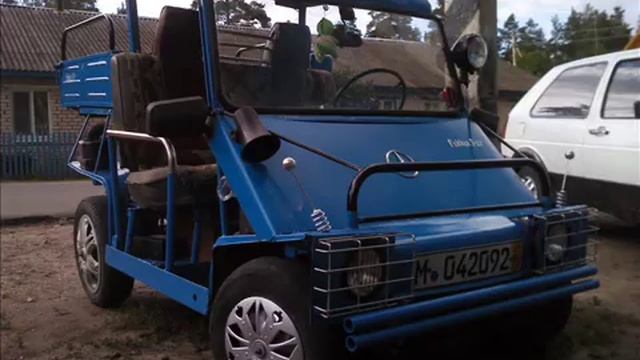 самодельный внедорожник из мотоколяски СЗД смотреть онлайн